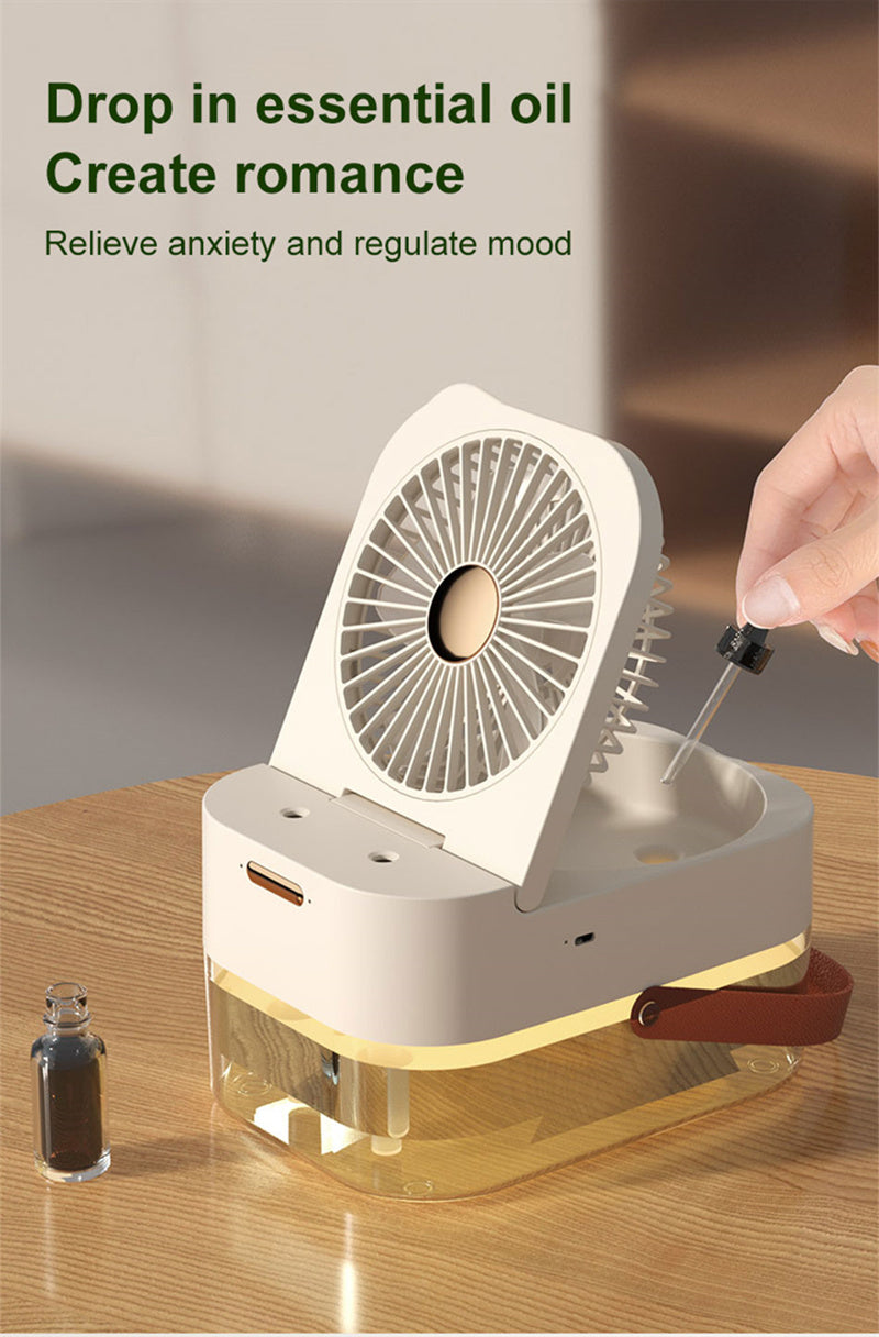 Draagbare KoelMist Ventilator